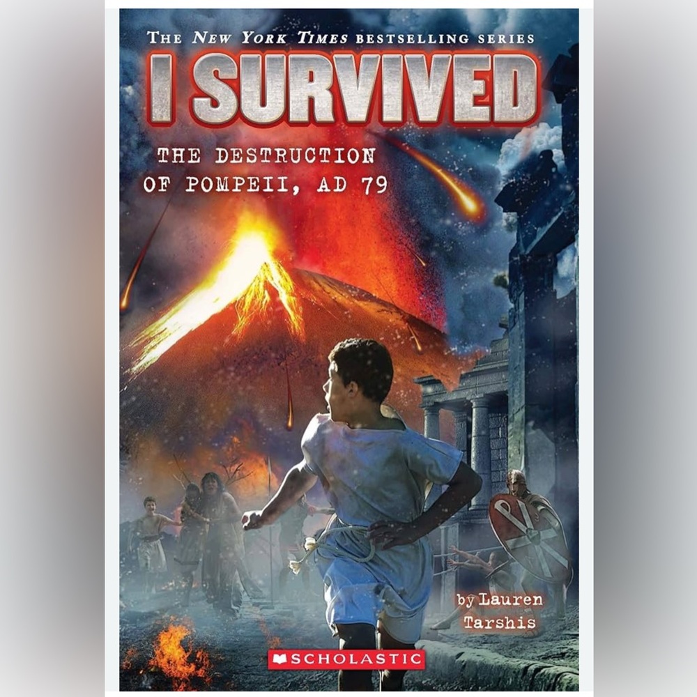 I Survived The Destruction of Pompeii AD 79 #10 Lauren Tarshis Paperback
